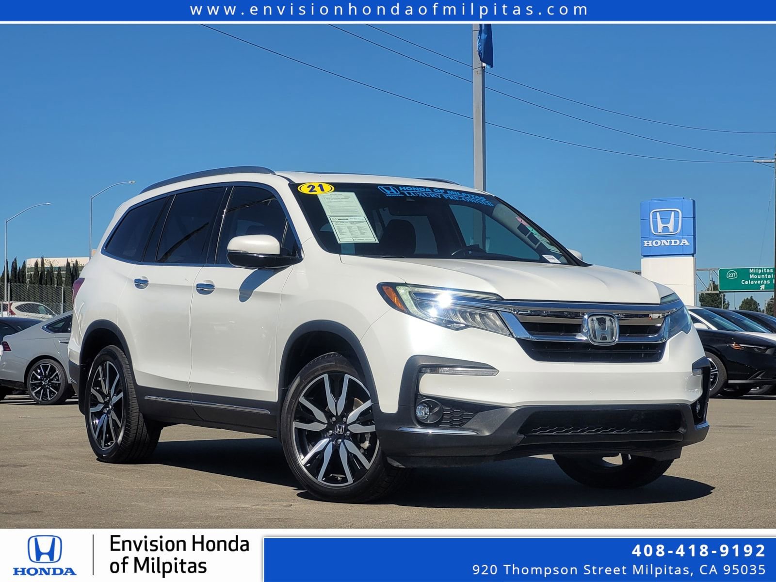 Used 2021 Honda Pilot Touring