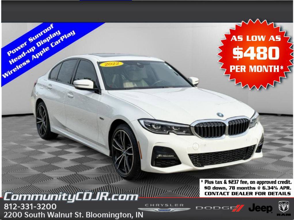 Used 2022 BMW 330e xDrive w/ M Sport Package