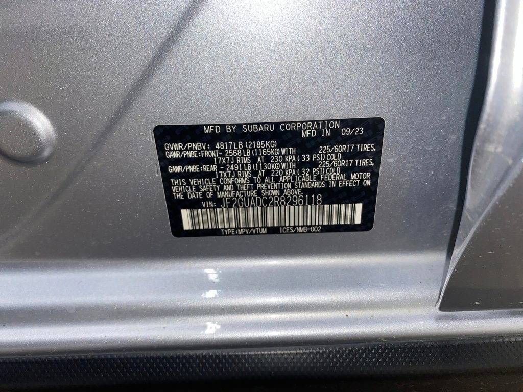 Certified 2024 Subaru Crosstrek 2.0i Premium image 28