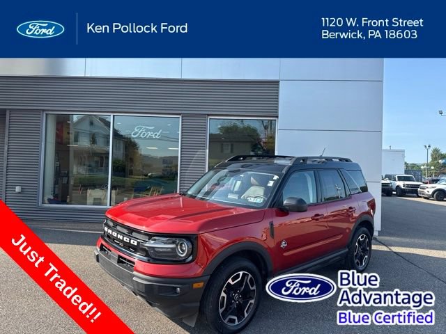 Certified 2024 Ford Bronco Sport Outer Banks w/ Tech Package