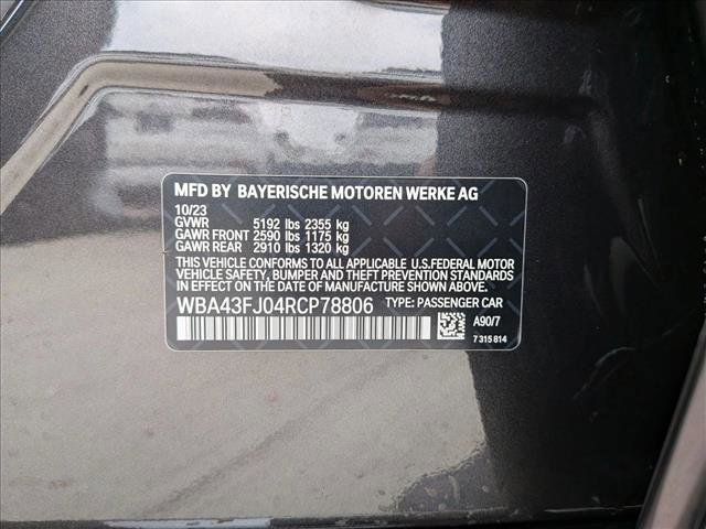 Certified 2024 BMW 530i 530i w/ M Sport Package image 26