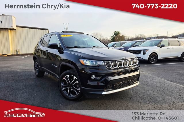 Used 2023 Jeep Compass Limited w/ Sun and Sound Group AWD/4WD image 1