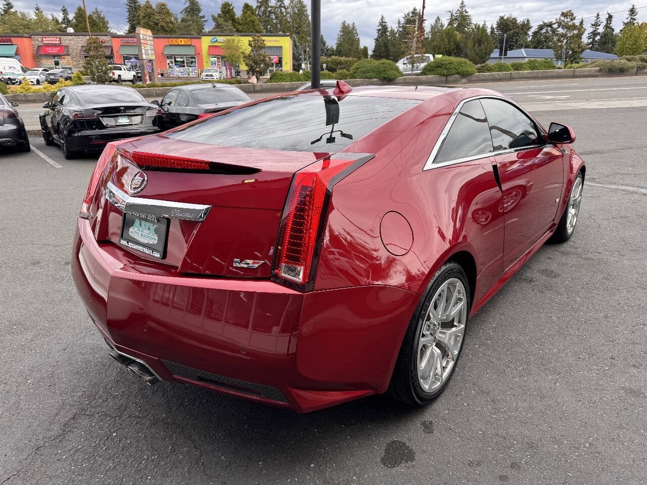 Used 2013 Cadillac CTS V w/ Wood Trim Package RWD image 9