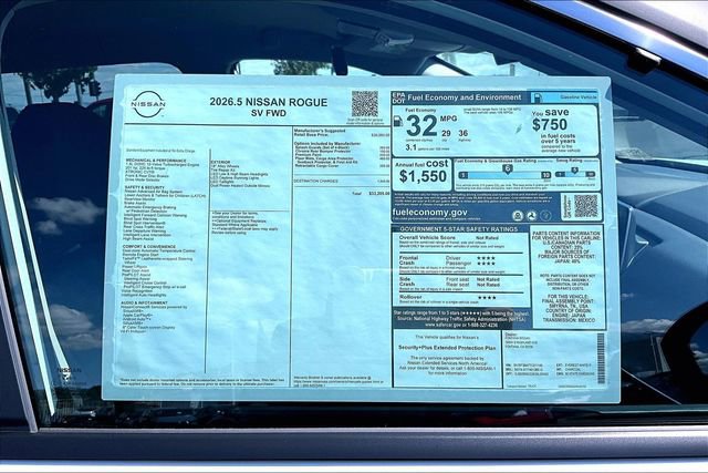 New 2026 Nissan Rogue SV image 13