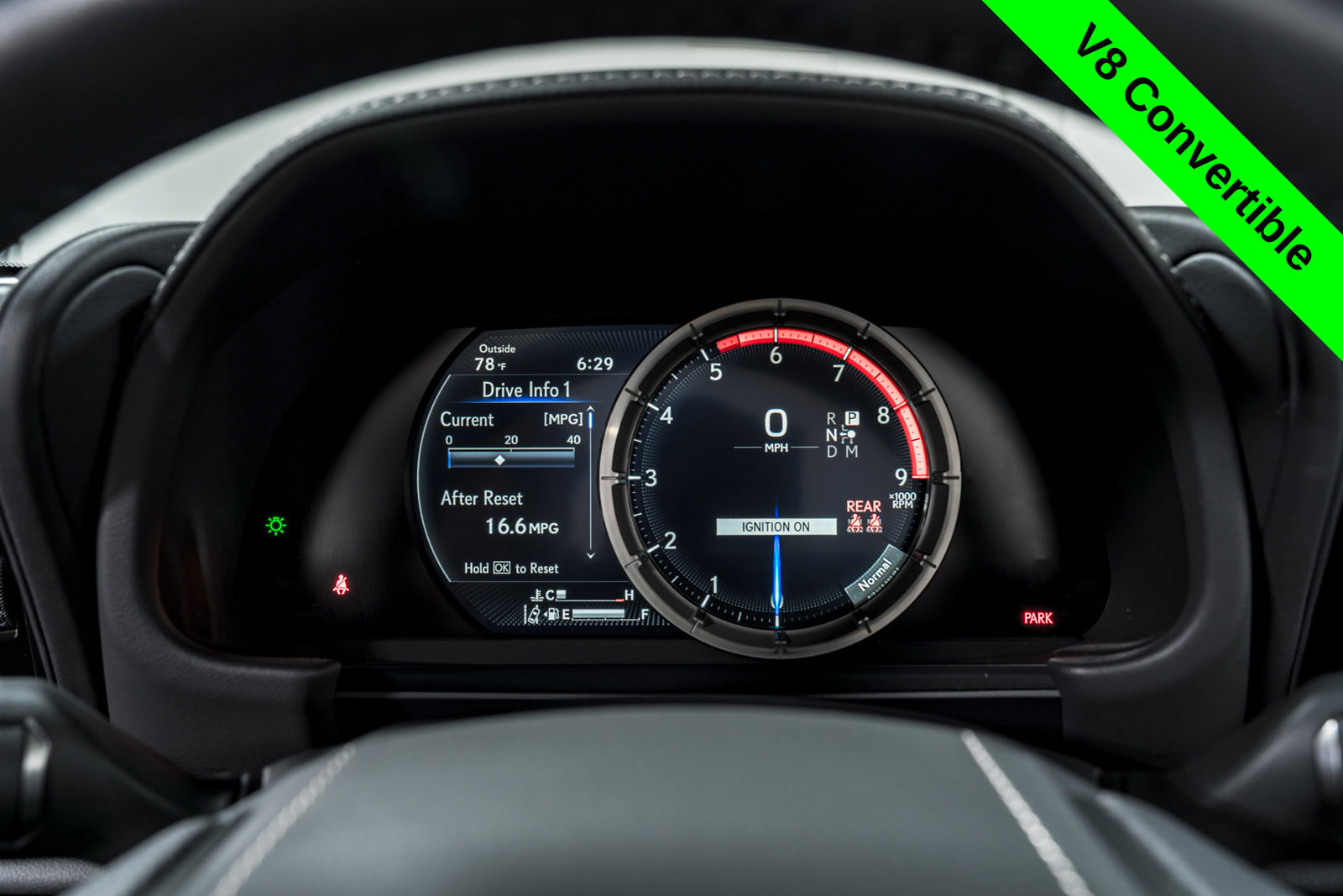 Used 2024 Lexus LC 500 Convertible w/ Touring Package RWD image 15