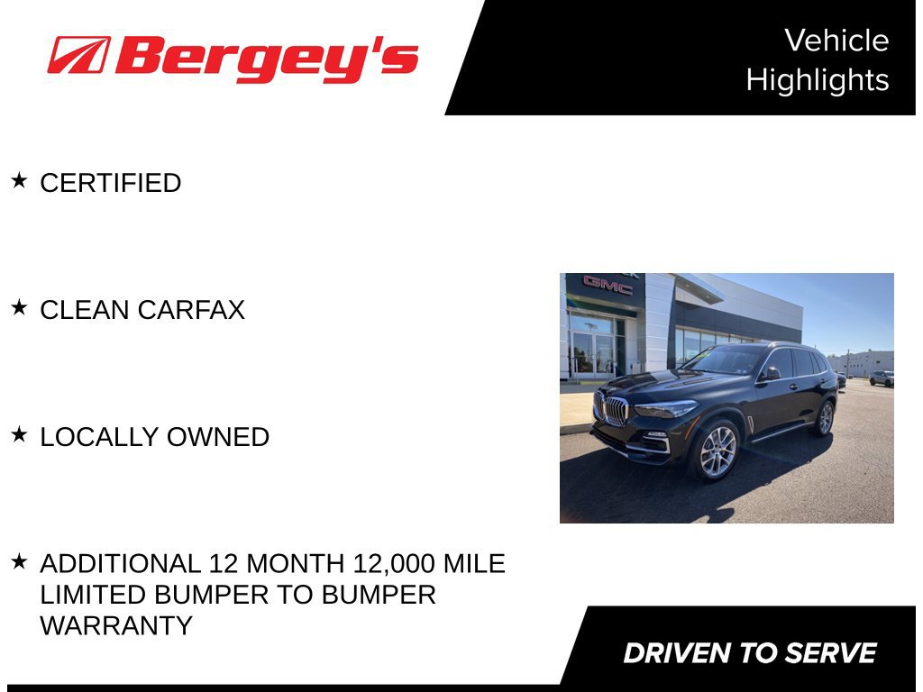 Used 2019 BMW X5 xDrive40i w/ Premium Package 2 AWD/4WD image 4