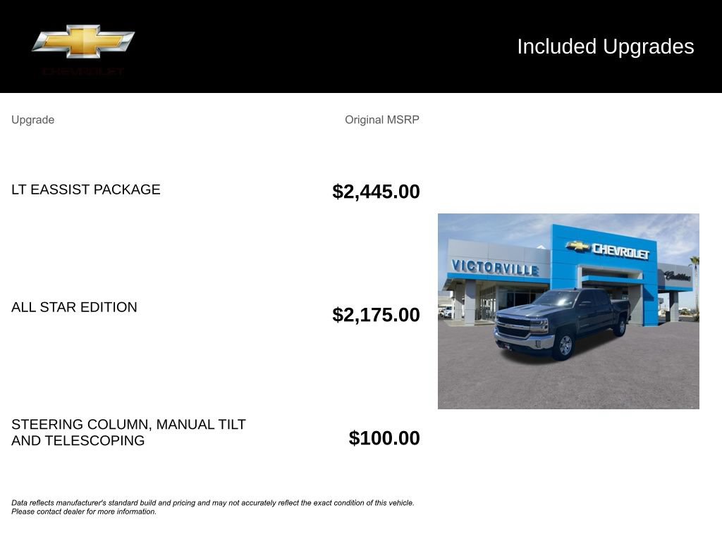 Certified 2017 Chevrolet Silverado 1500 LT w/ LT Eassist Package RWD image 5