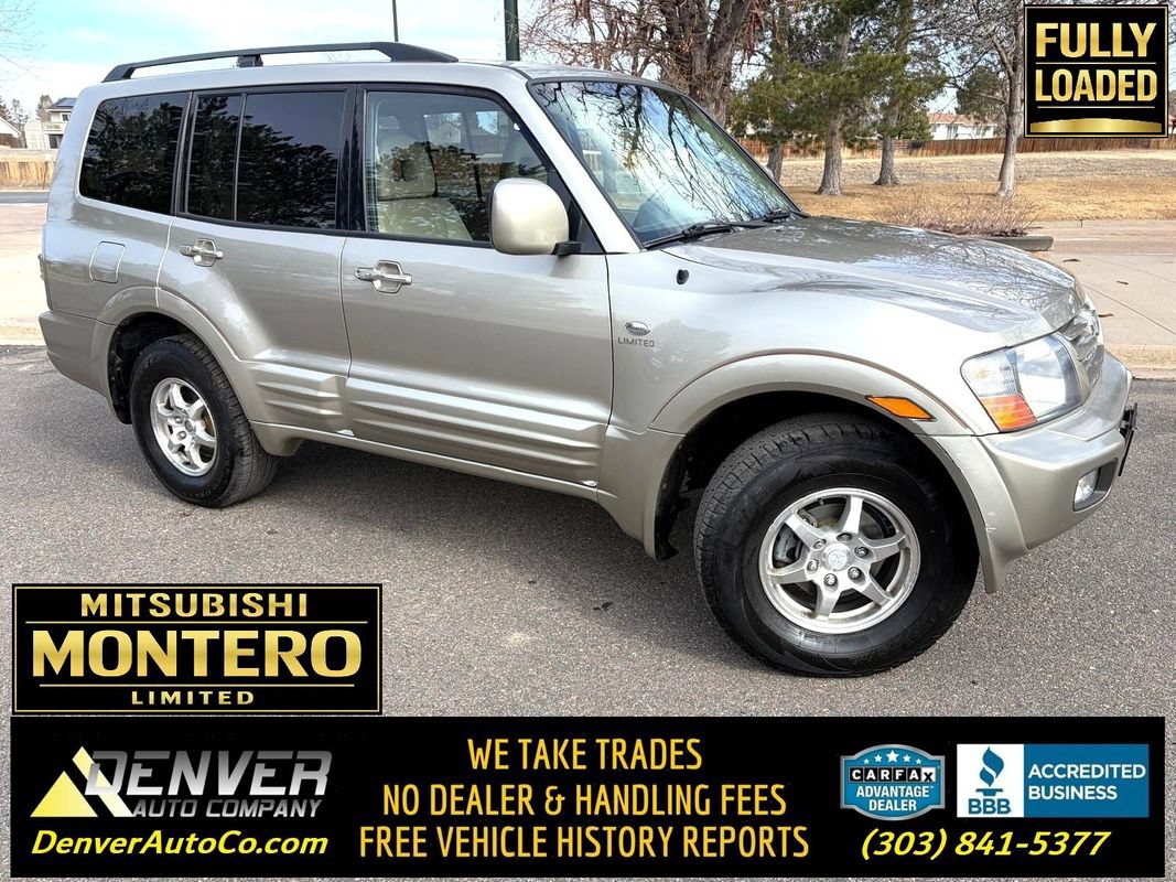 Used 2002 Mitsubishi Montero Limited AWD/4WD image 1