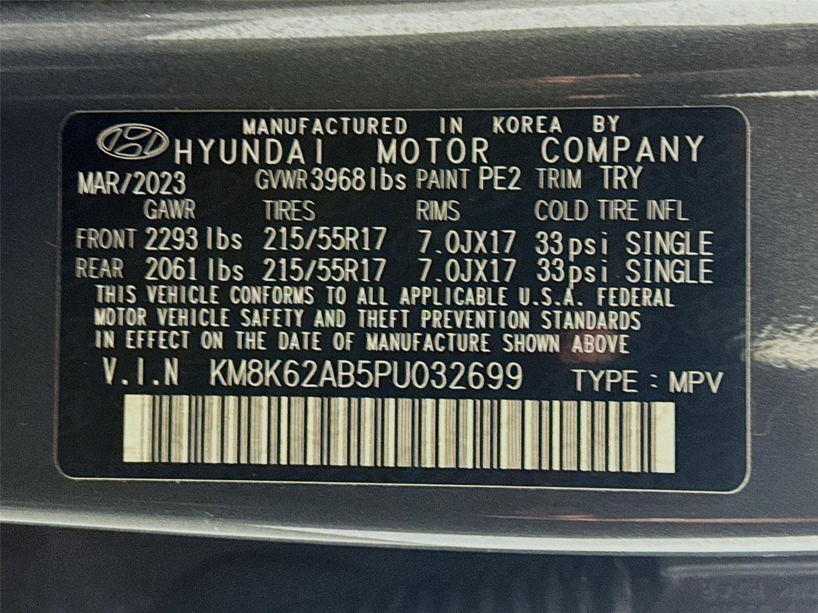 Certified 2023 Hyundai Kona SEL FWD image 29