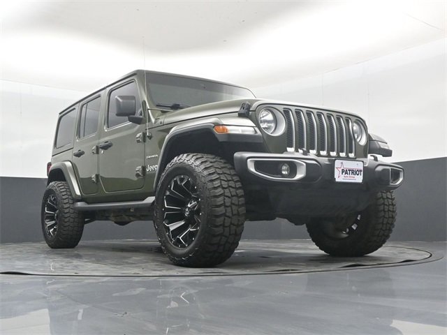Used 2021 Jeep Wrangler Unlimited Sahara w/ Uconnect 4C Nav & Sound Group image 45