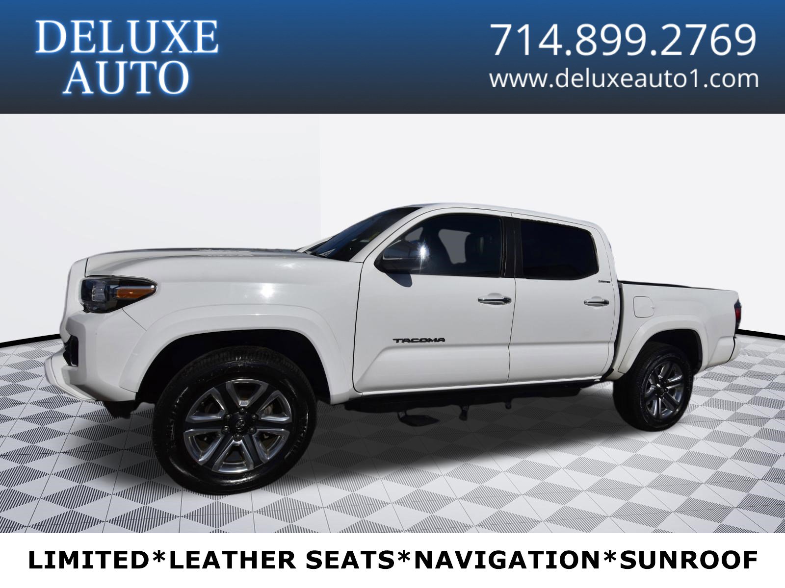 Used 2016 Toyota Tacoma Limited w/ Towing Package RWD image 1