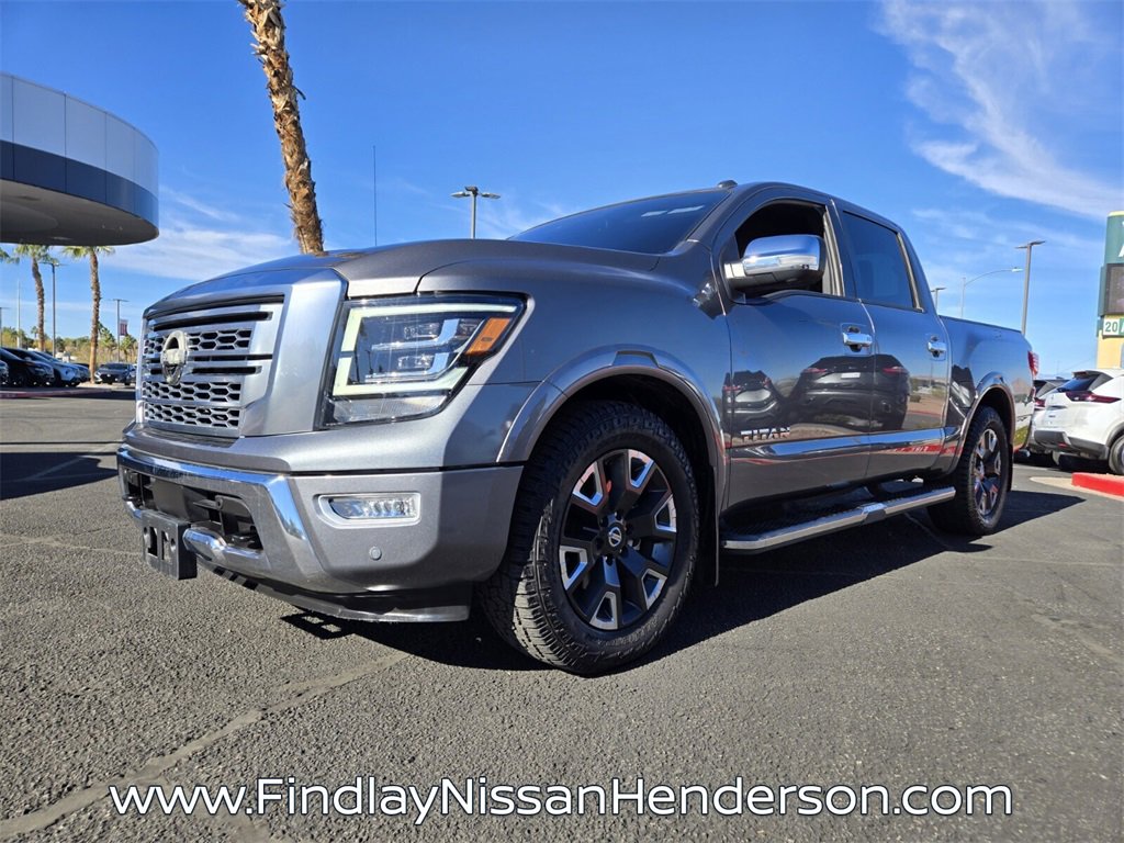 Used 2021 Nissan Titan Platinum Reserve w/ Moonroof Package video 2