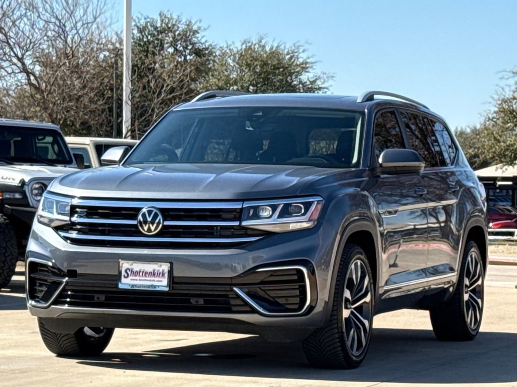 Used 2021 Volkswagen Atlas SEL R-Line w/ MDO Package (Bench Seat) image 3