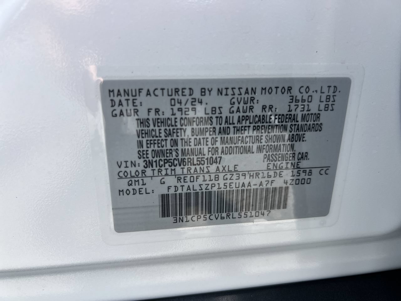 Used 2024 Nissan Kicks SV w/ Interior Electronics Package FWD image 36