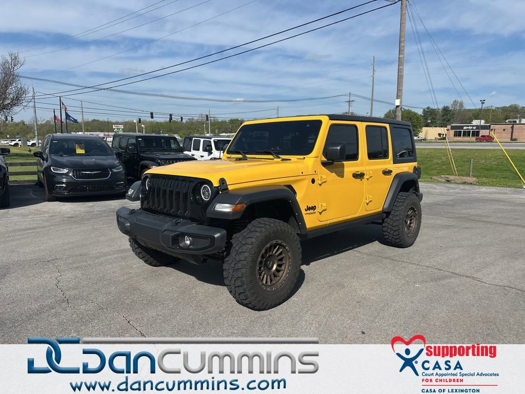 Used 2021 Jeep Wrangler Unlimited Sport image 1
