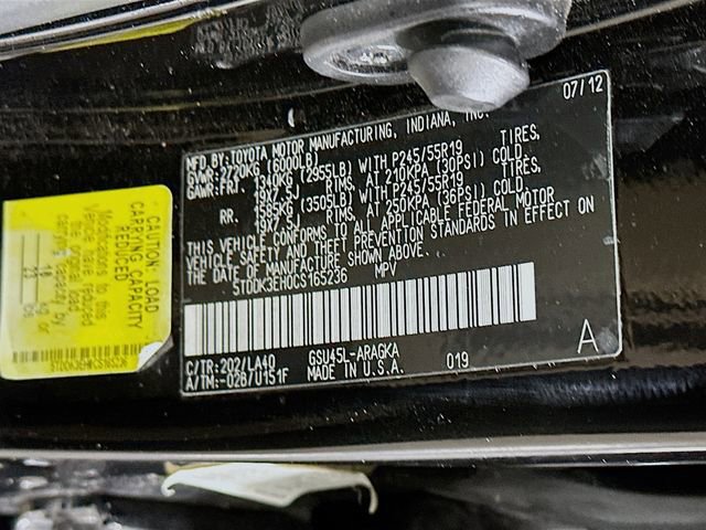 Used 2012 Toyota Highlander Limited w/ Tow Pkg image 39