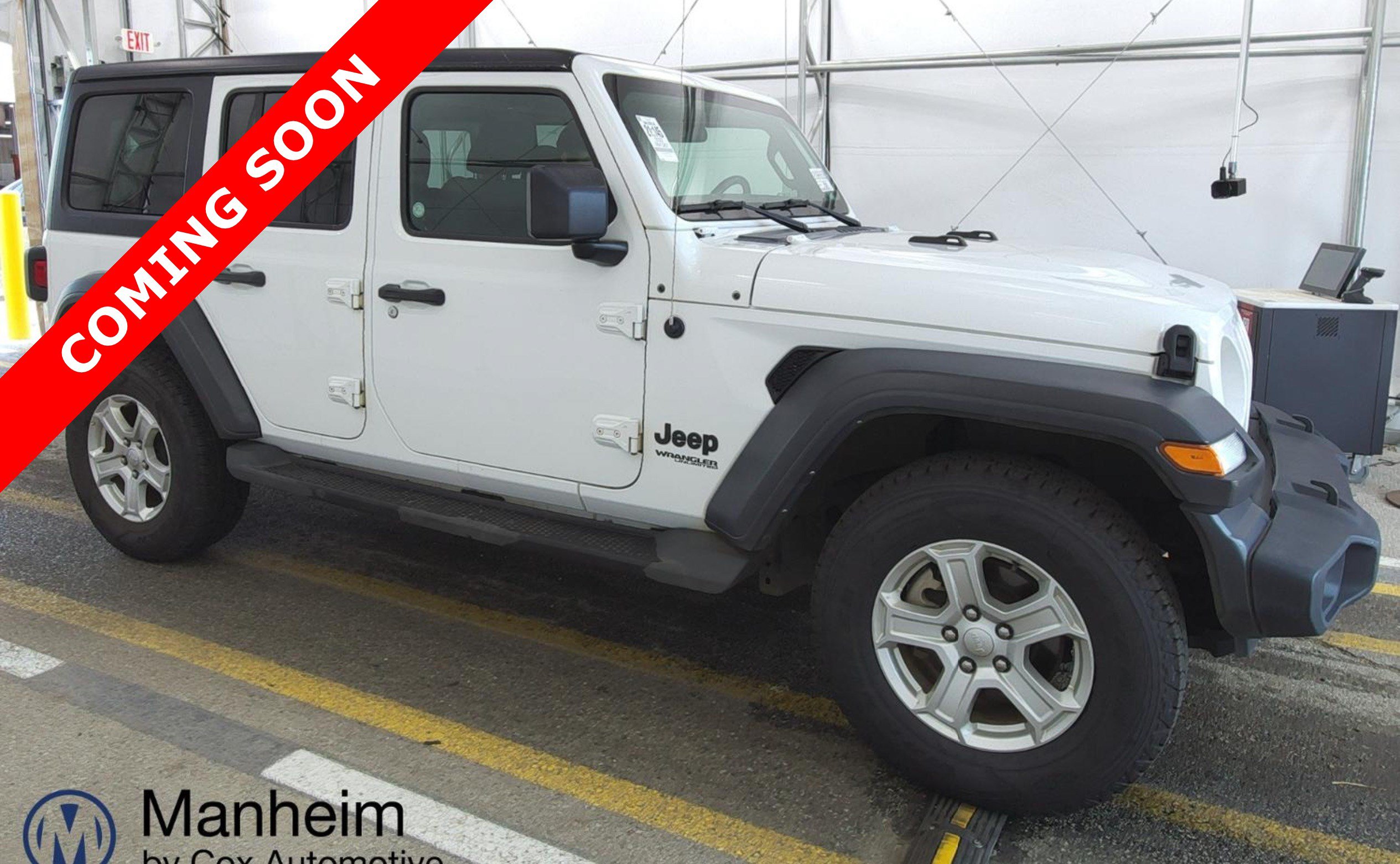 Used 2022 Jeep Wrangler Unlimited Sport AWD/4WD image 3