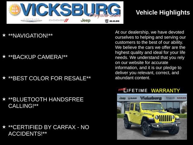 Used 2023 Jeep Wrangler Unlimited Rubicon 4xe w/ Cold Weather Group image 7