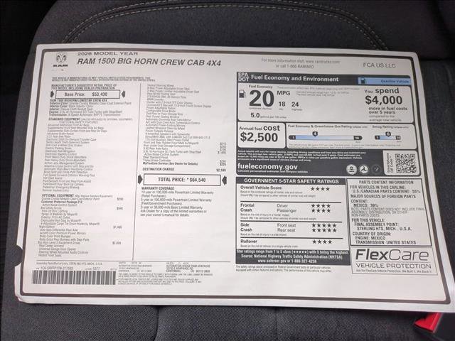 New 2026 RAM 1500 Big Horn image 18