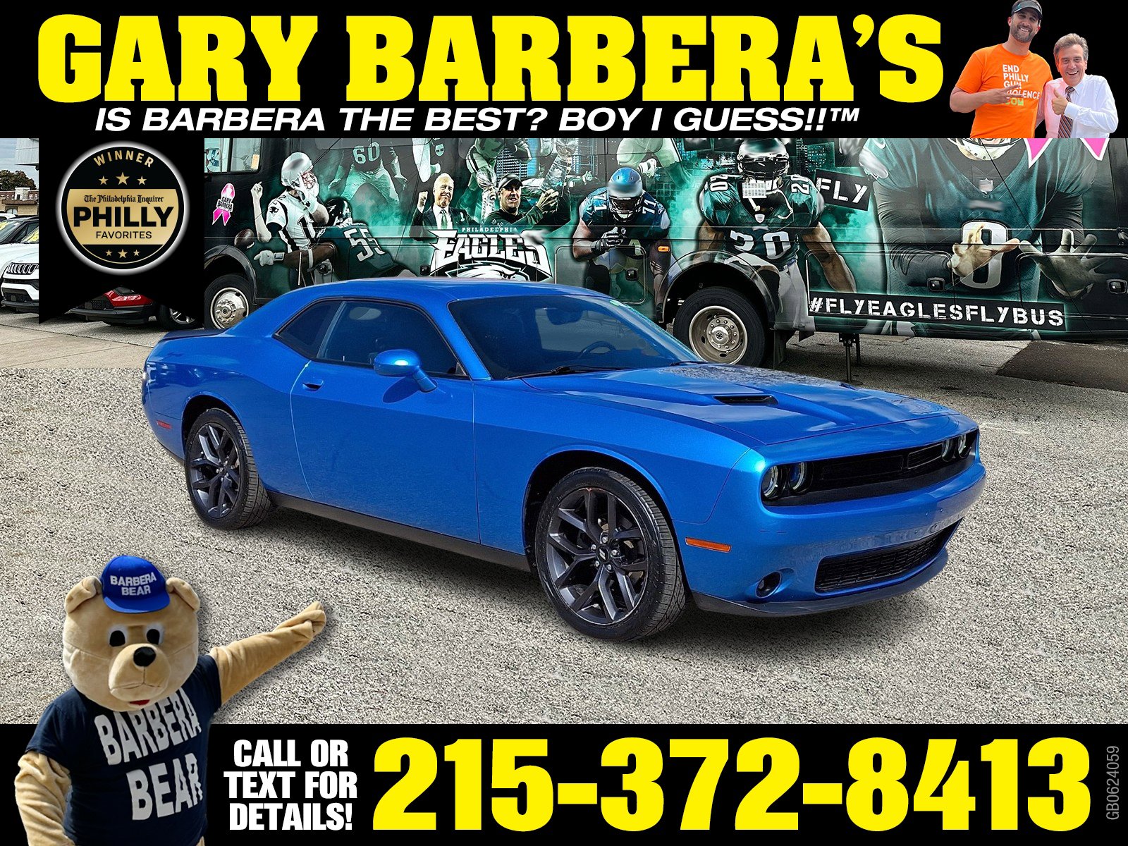 Used 2019 Dodge Challenger SXT w/ Blacktop Package image 1