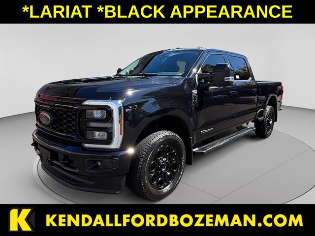 Used 2025 Ford F350 Lariat w/ Black Appearance Package AWD/4WD video 1