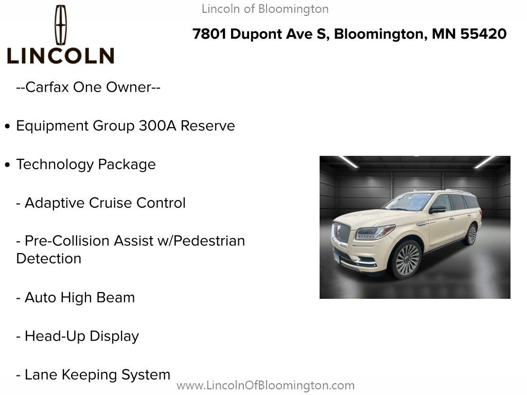 Used 2018 Lincoln Navigator Reserve w/ Technology Package image 5