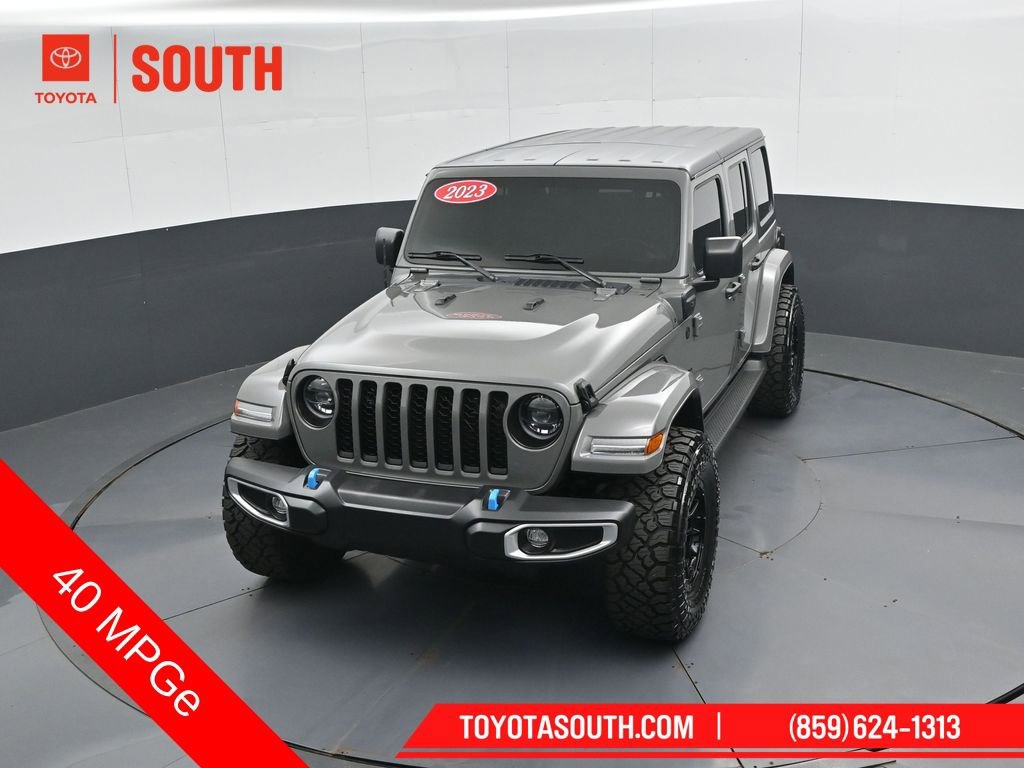 Used 2023 Jeep Wrangler Unlimited Sahara w/ Cold Weather Group AWD/4WD image 48