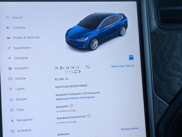 Used 2018 Tesla Model X 75D AWD/4WD image 13