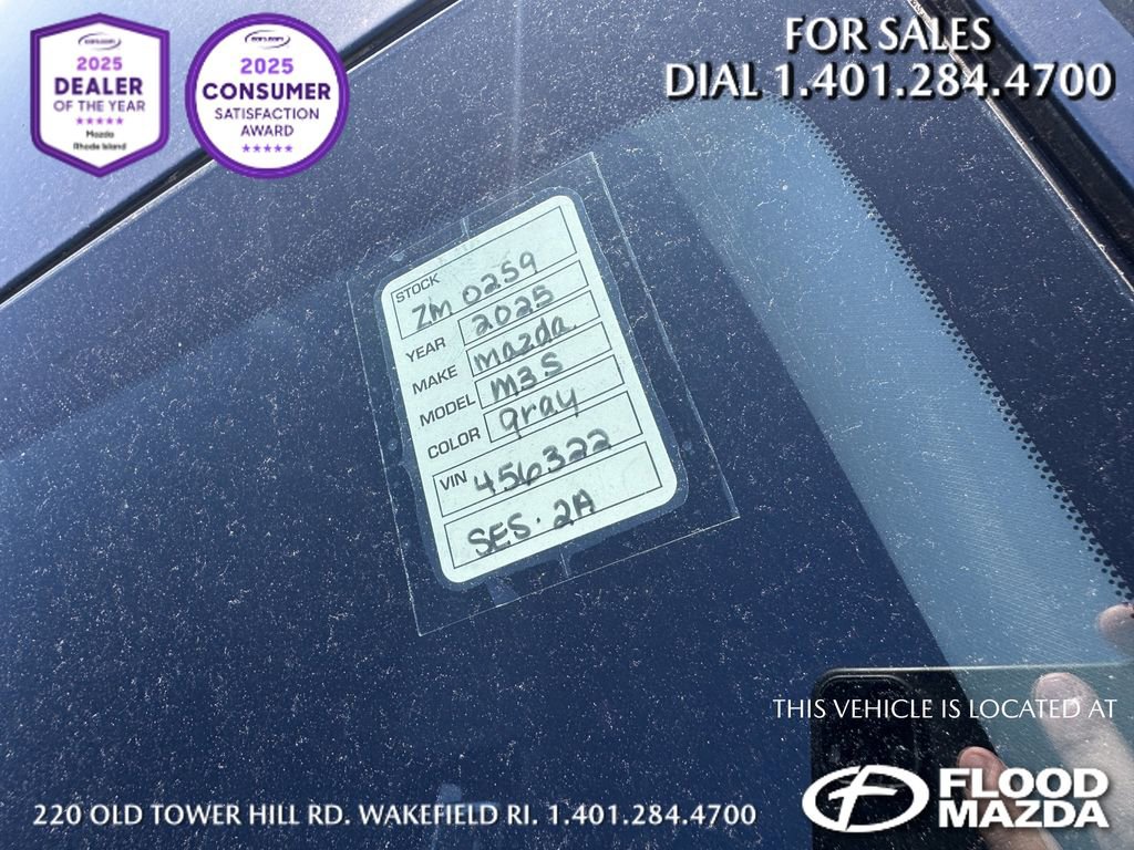 New 2025 MAZDA MAZDA3 s image 12