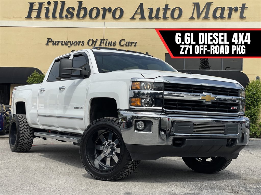 Used 2015 Chevrolet Silverado 2500 LTZ w/ Duramax Plus Package AWD/4WD image 1