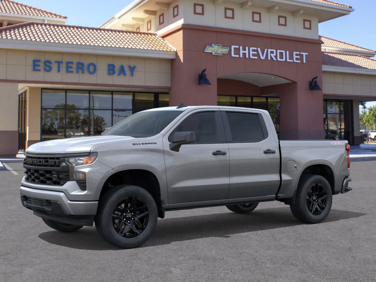 New 2026 Chevrolet Silverado 1500 Custom w/ LPO, Dark Essentials Package AWD/4WD image 2