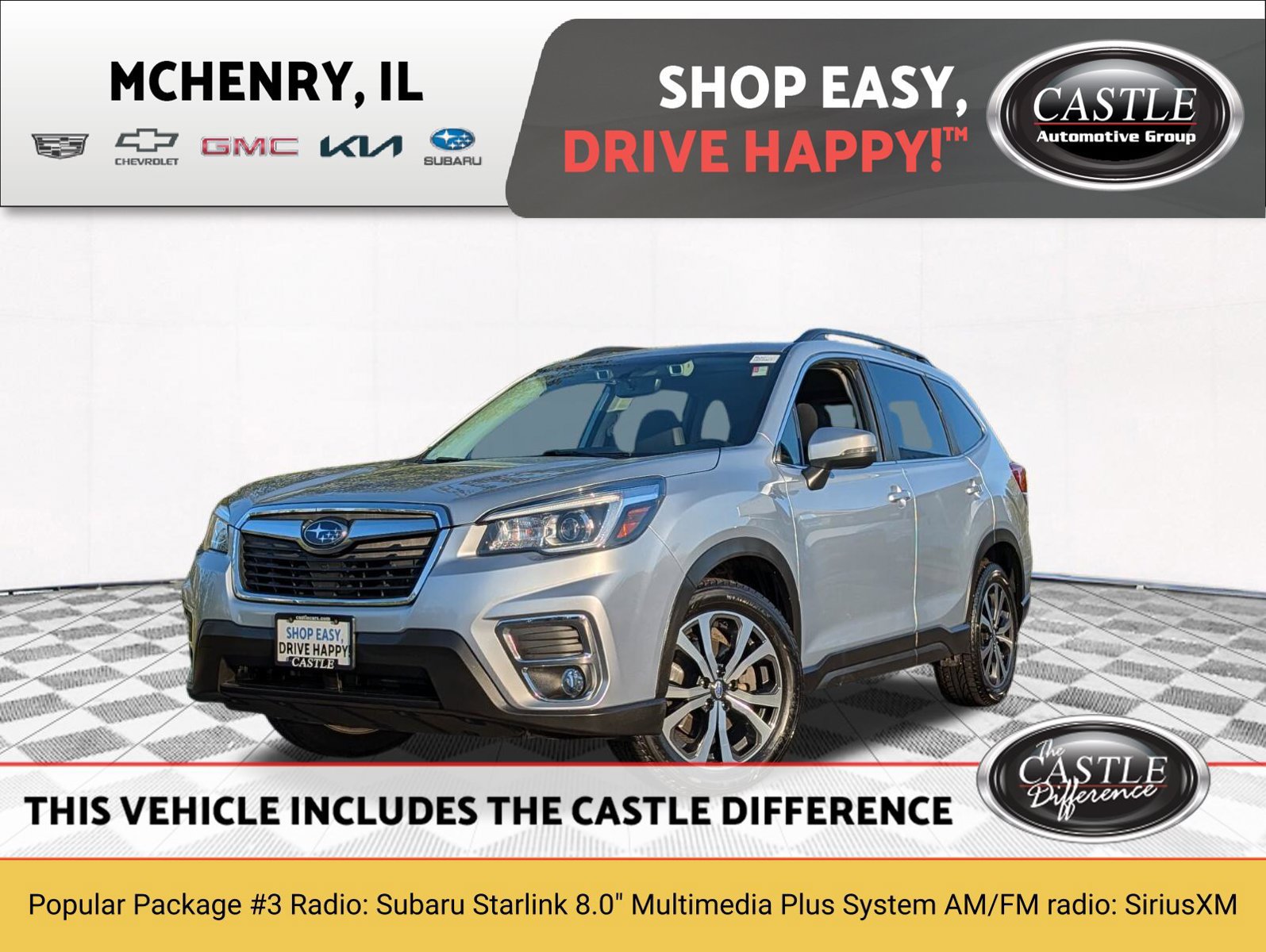 Used 2020 Subaru Forester Limited w/ Popular Package #3