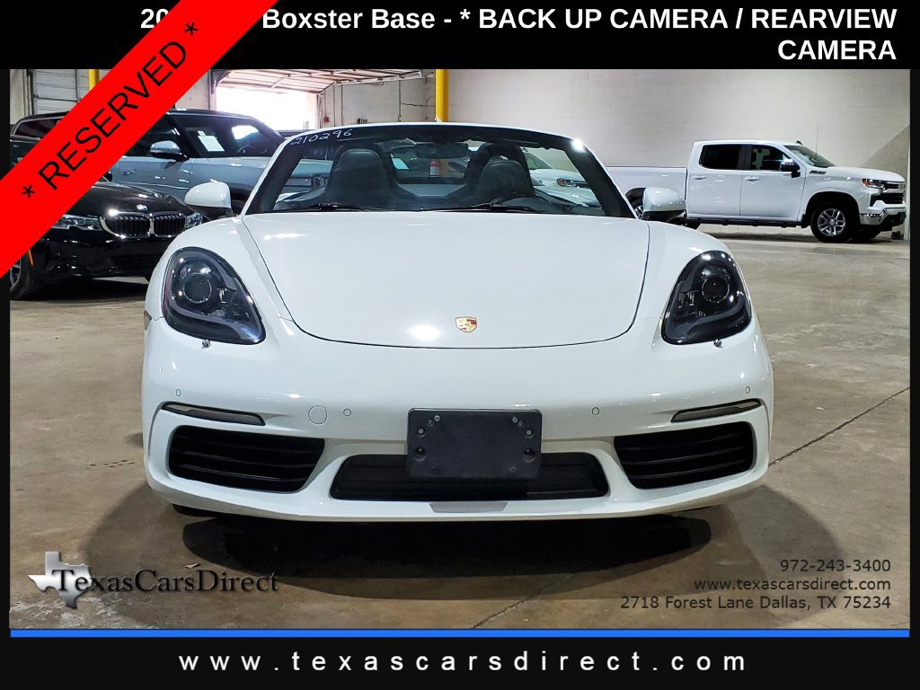 Used 2019 Porsche 718 Boxster RWD image 2