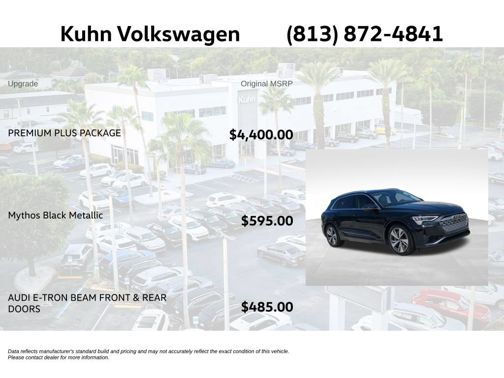 Used 2024 Audi Q8 e-tron Premium Plus w/ Premium Plus Package AWD/4WD image 5