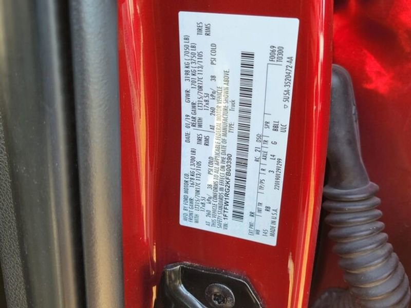 Used 2019 Ford F150 Raptor w/ Equipment Group 802A Luxury image 15