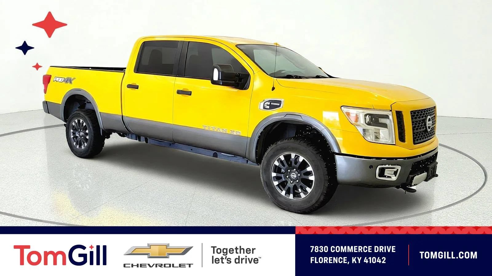 Used 2017 Nissan Titan PRO-4X w/ Pro-4x Convenience Package AWD/4WD image 1