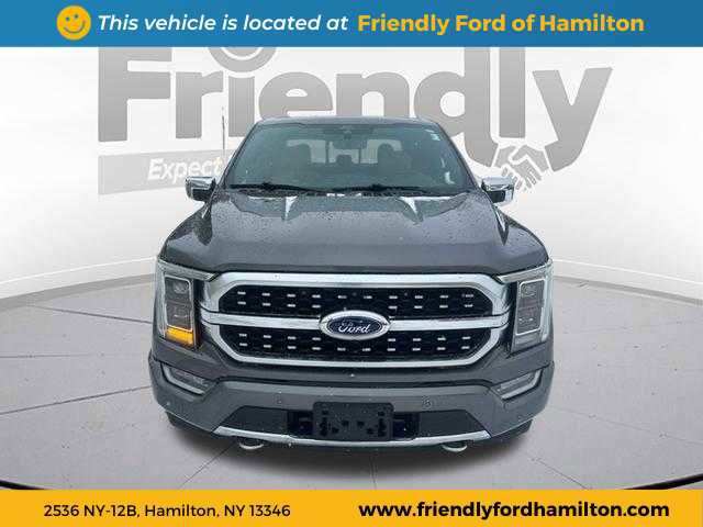 Used 2021 Ford F150 Platinum w/ Equipment Group 701A High image 3