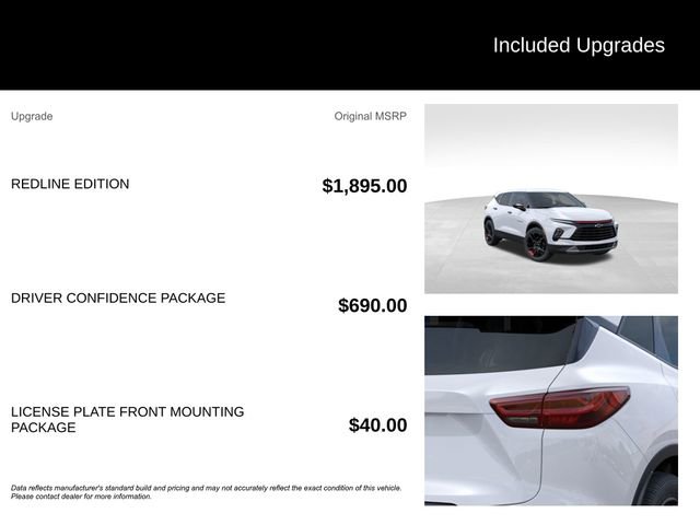 New 2025 Chevrolet Blazer LT w/ Redline Edition AWD/4WD image 5