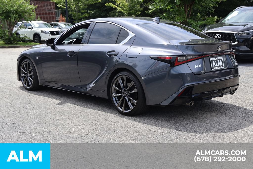 Used 2024 Lexus IS 350 F Sport w/ Memory Package RWD image 8