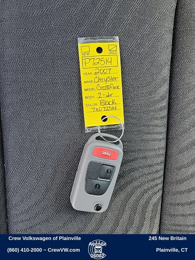 Used 2007 Chrysler Crossfire Convertible RWD image 18