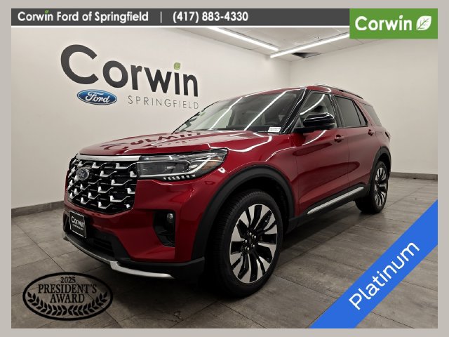 New 2026 Ford Explorer Platinum w/ LUX Leather Package