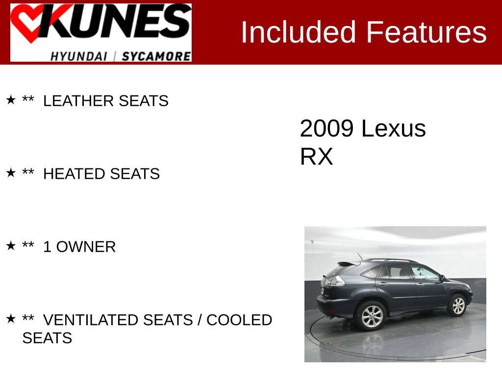 Used 2009 Lexus RX 350 AWD image 2
