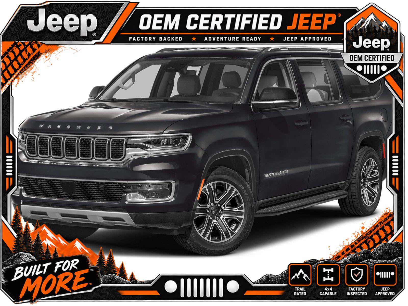 Used 2024 Jeep Wagoneer L Series III w/ Flexible Seating Group AWD/4WD image 1