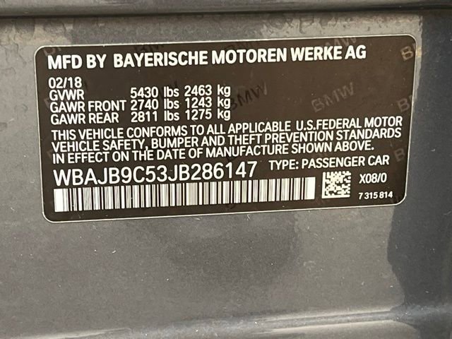 Used 2018 BMW M550i xDrive w/ Dynamic Handling Package AWD/4WD image 40