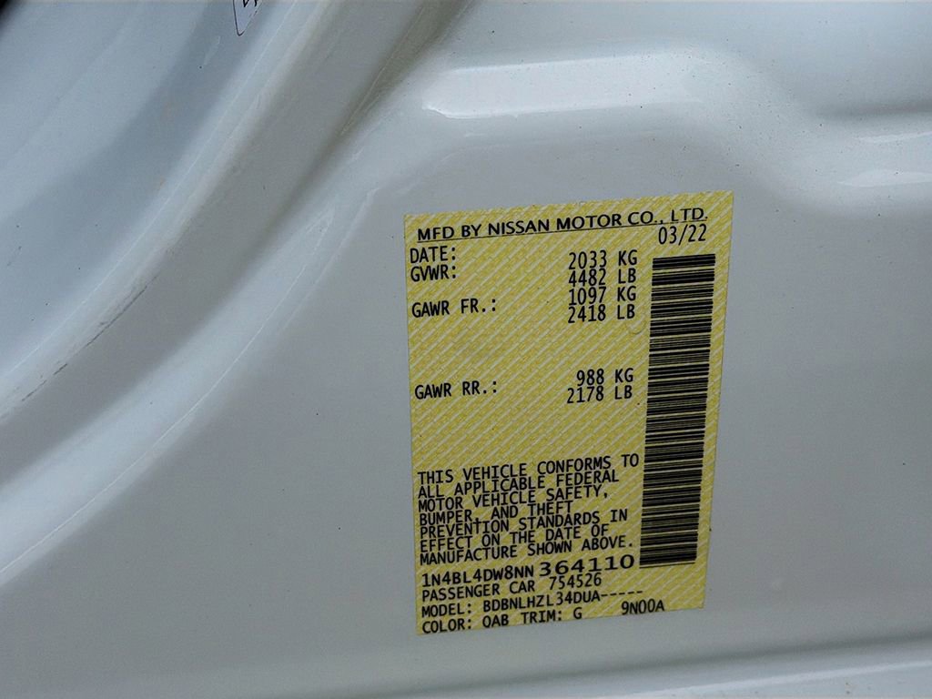 Used 2022 Nissan Altima 2.5 SV image 33