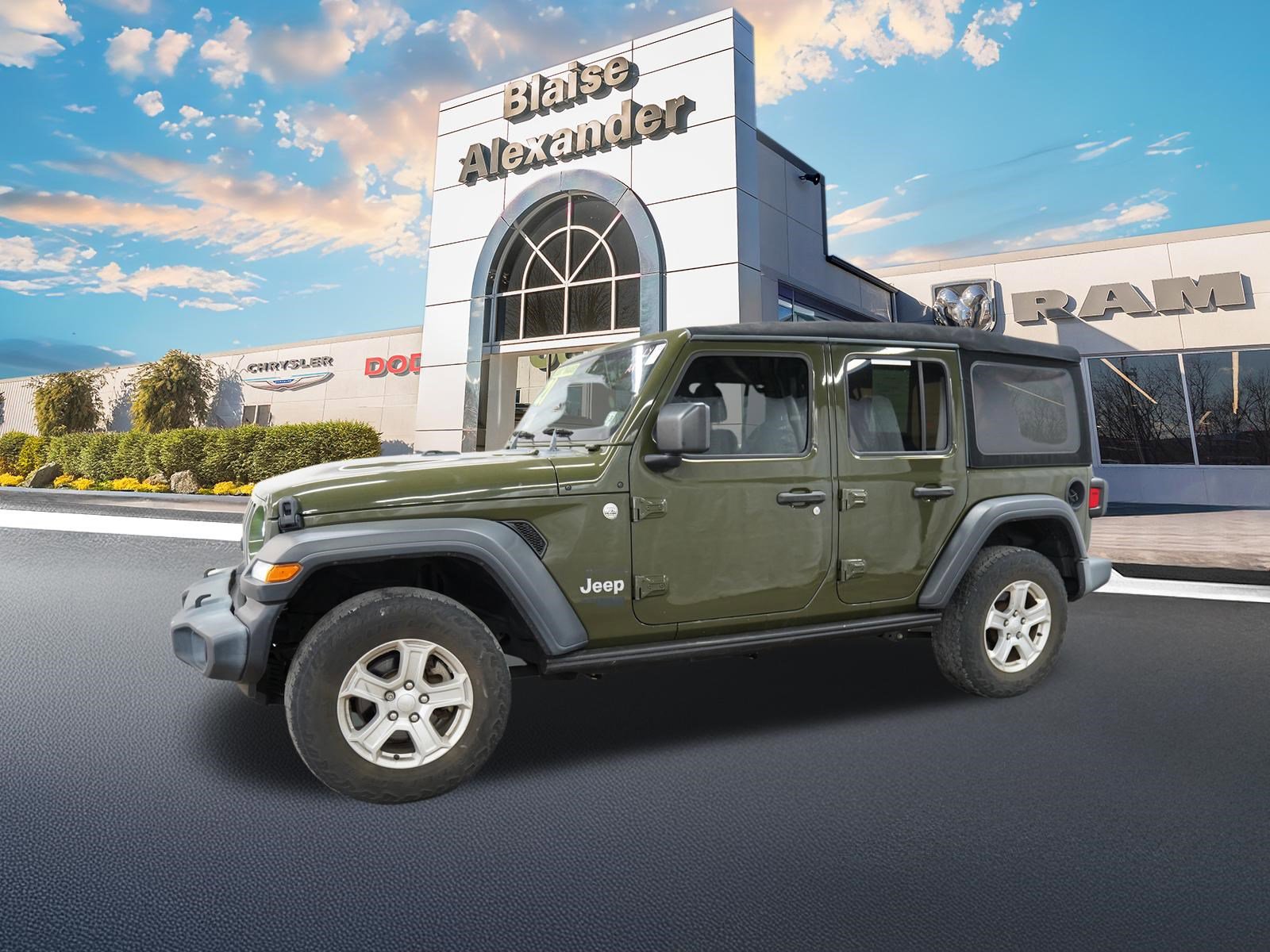 Certified 2021 Jeep Wrangler Unlimited Sport AWD/4WD image 8