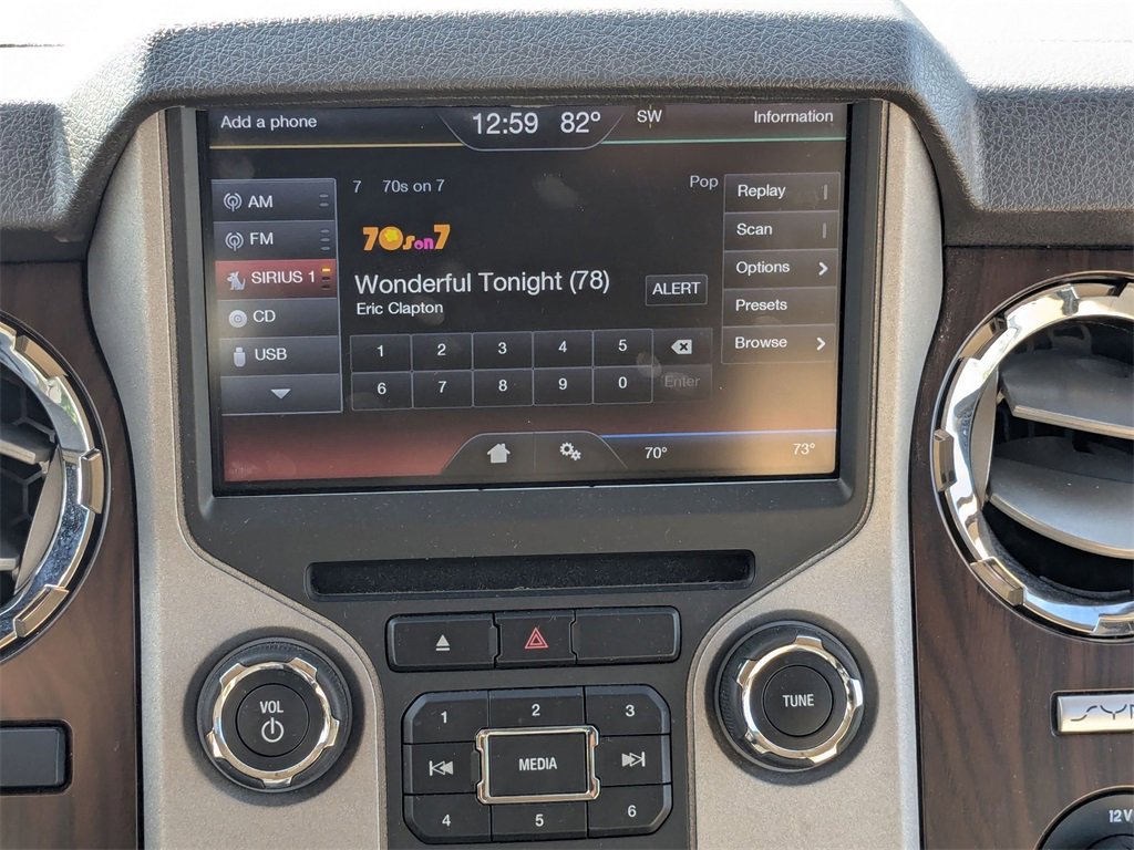 Used 2015 Ford F250 Lariat w/ Chrome Package image 13