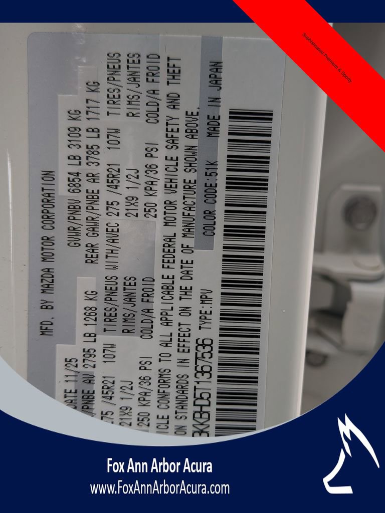 Used 2026 MAZDA CX-90 3.3 Turbo w/ Preferred Package image 30