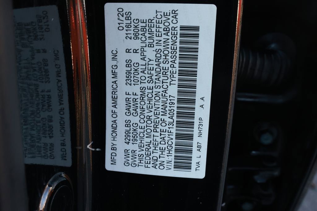 Used 2020 Honda Accord LX image 32
