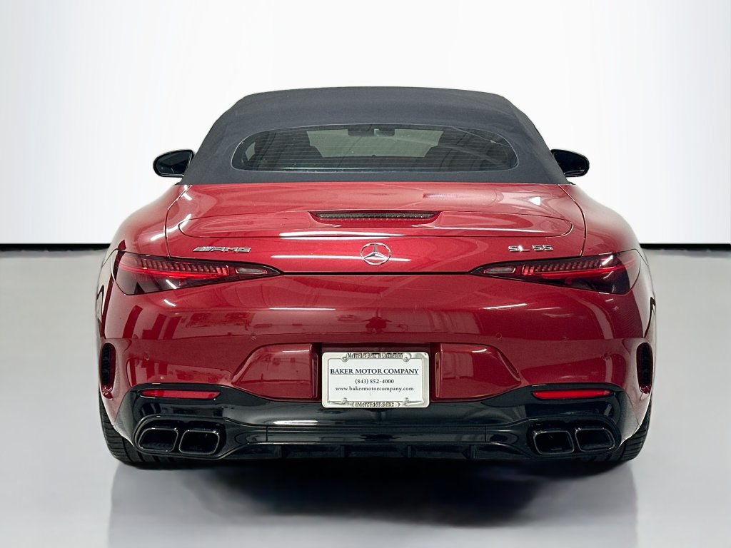 Certified 2022 Mercedes-Benz SL 55 AMG 4MATIC w/ Driver Assistance Package image 10